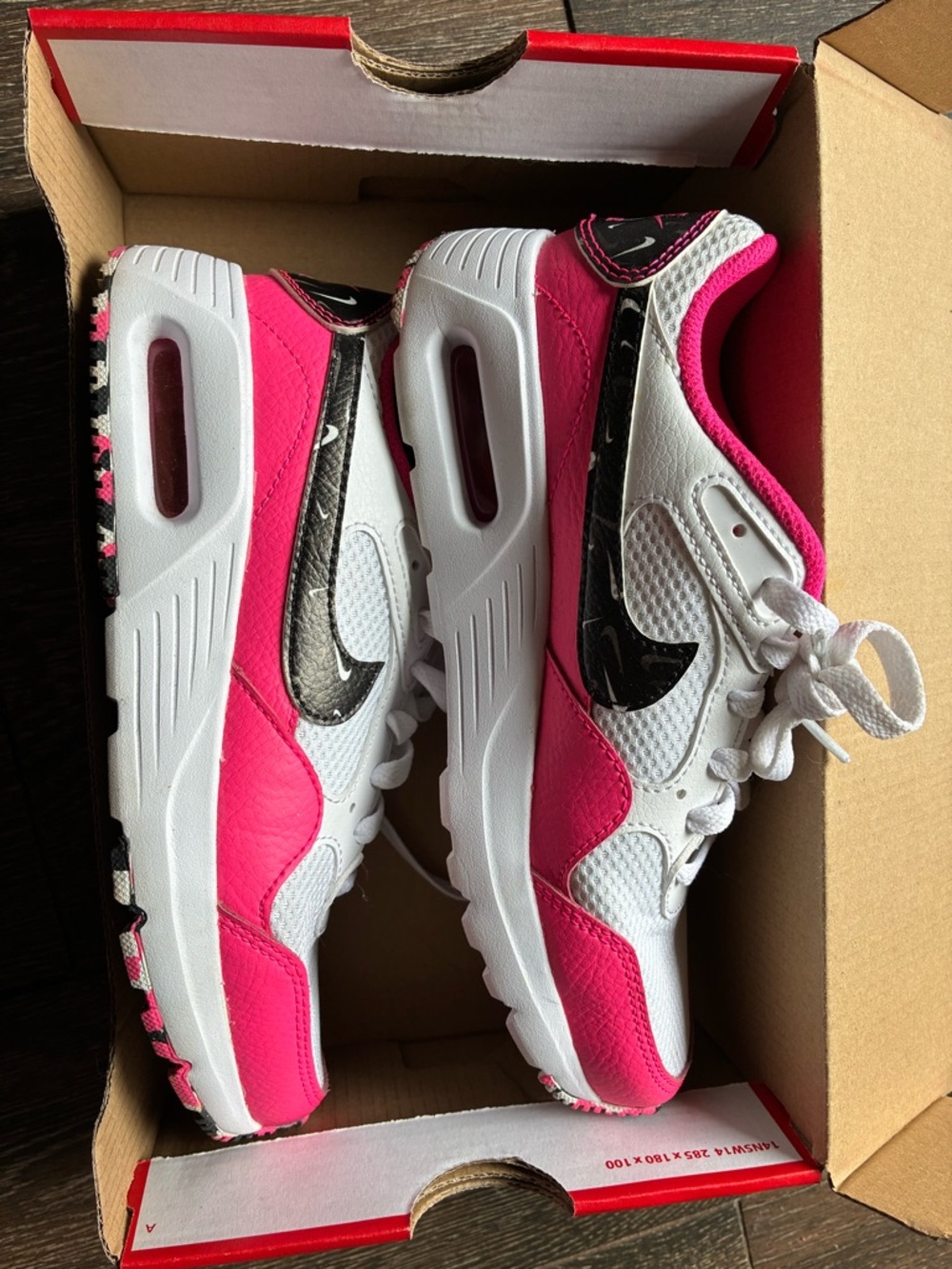 Nike Kids Hot Pink & White Athletic Sneakers